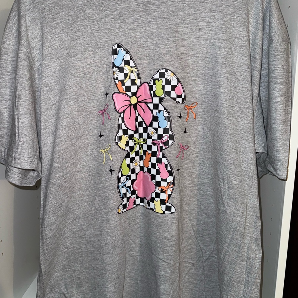 Checkered Easter shirt